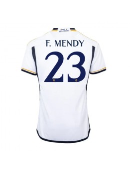 Moški Nogometna dresi replika Real Madrid Ferland Mendy #23 Domači 2023-24 Kratek rokav